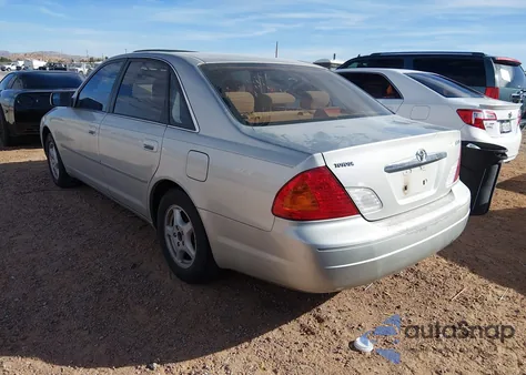 2000 Toyota Avalon Xl z USA, uszkodzony, nr VIN 4T1BF28B3YU020493